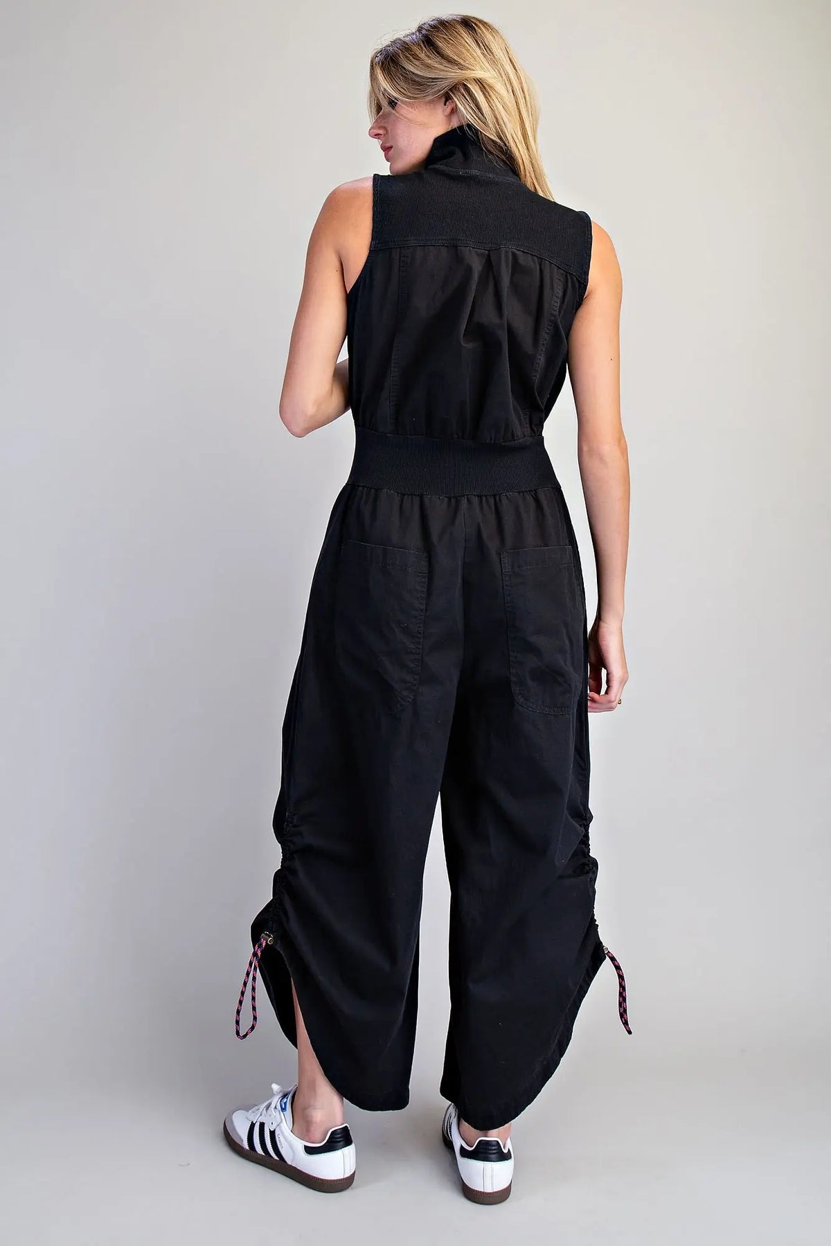 Mocha Utility Barrel Jumpsuit (Pre-Orden Octubre 16 Approx.)