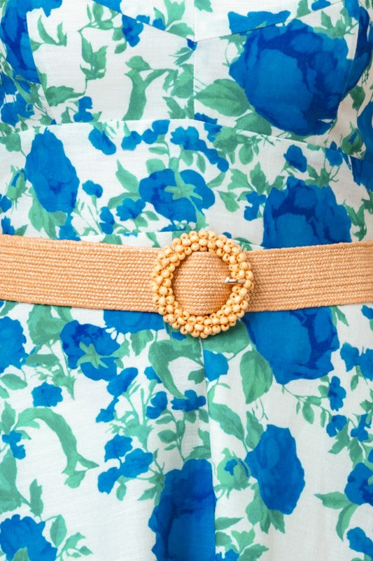 Cielo en Flor Midi Dress