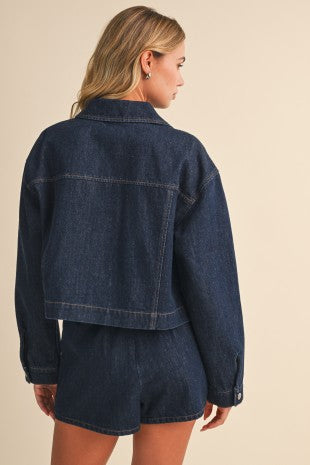 Chelsea Denim Skort Set (Pre-Orden Agosto 11 Approx.)