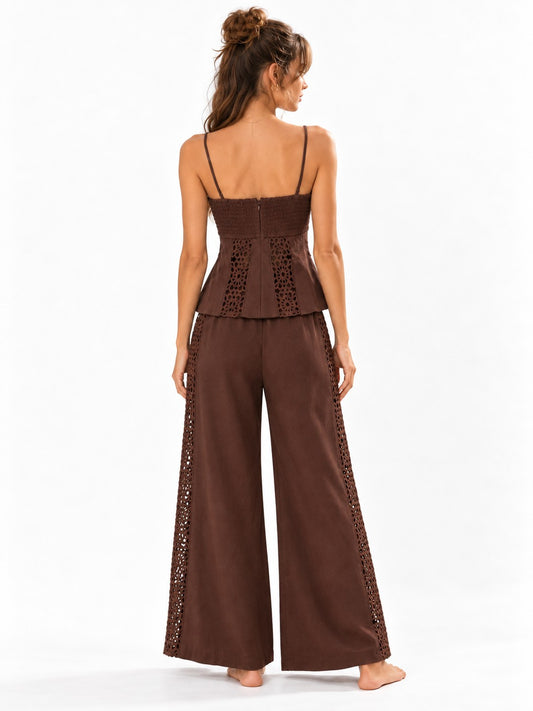 Capri Crochet Chocolate Set (Pre-Orden Septiembre 22 Approx.)