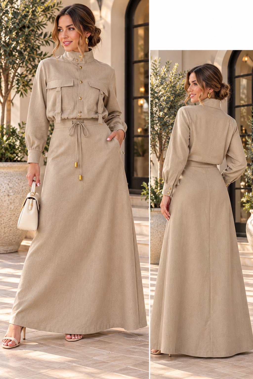 Savannah Elegance Skirt Set