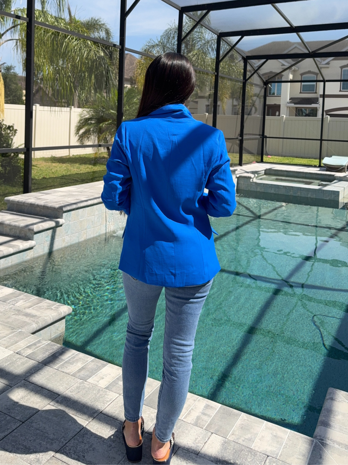 Azul Borinquen Blazer