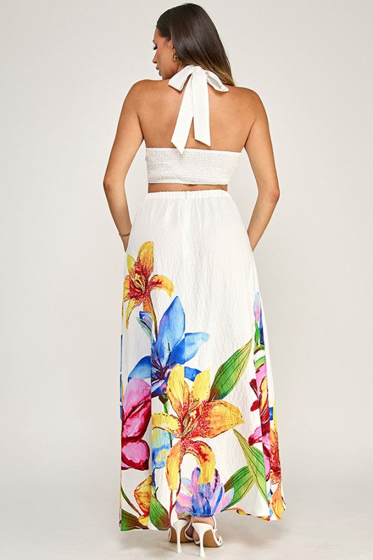 Limoncello Bloom Maxi Dress (Pre-Orden Julio 24 Approx.)