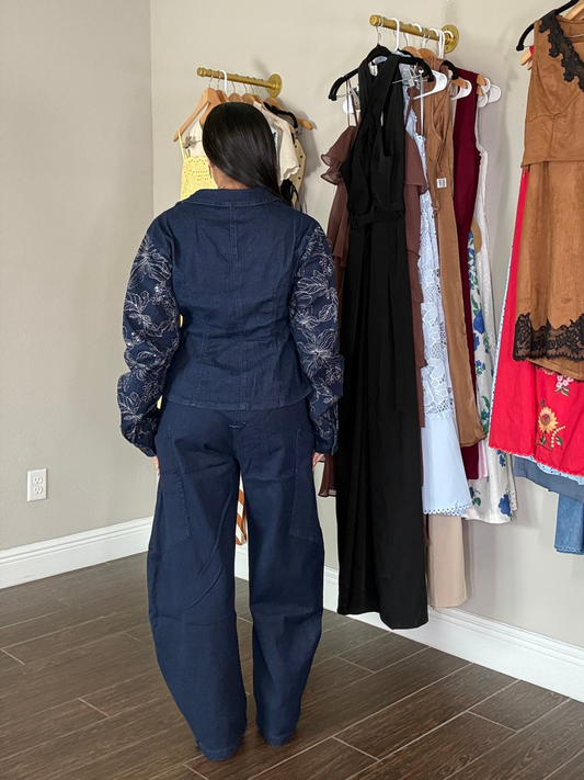 Midnight Constellation Denim Set