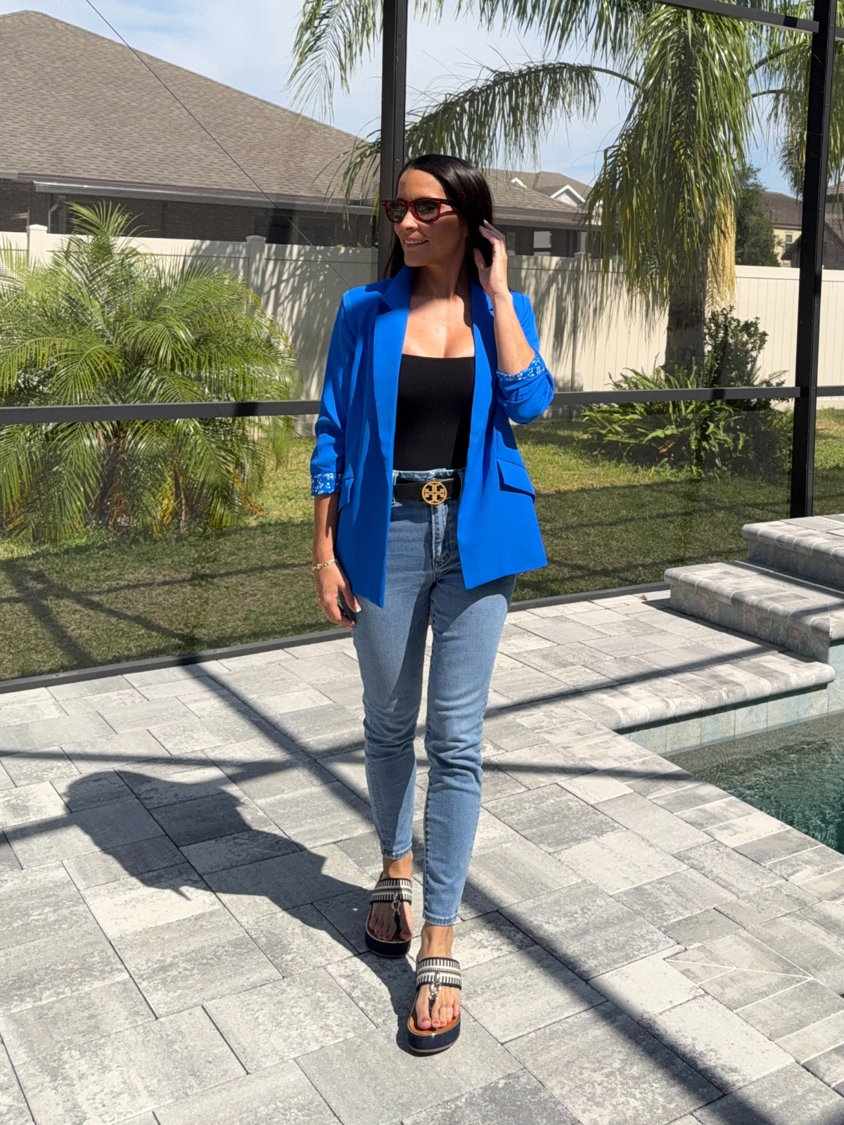 Azul Borinquen Blazer