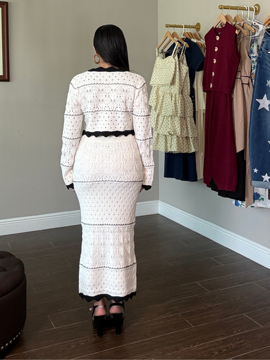 Blanco y Negro Chic Set