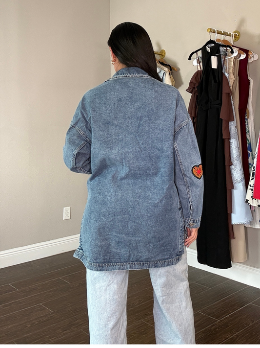 Rebel Heart Denim Jacket