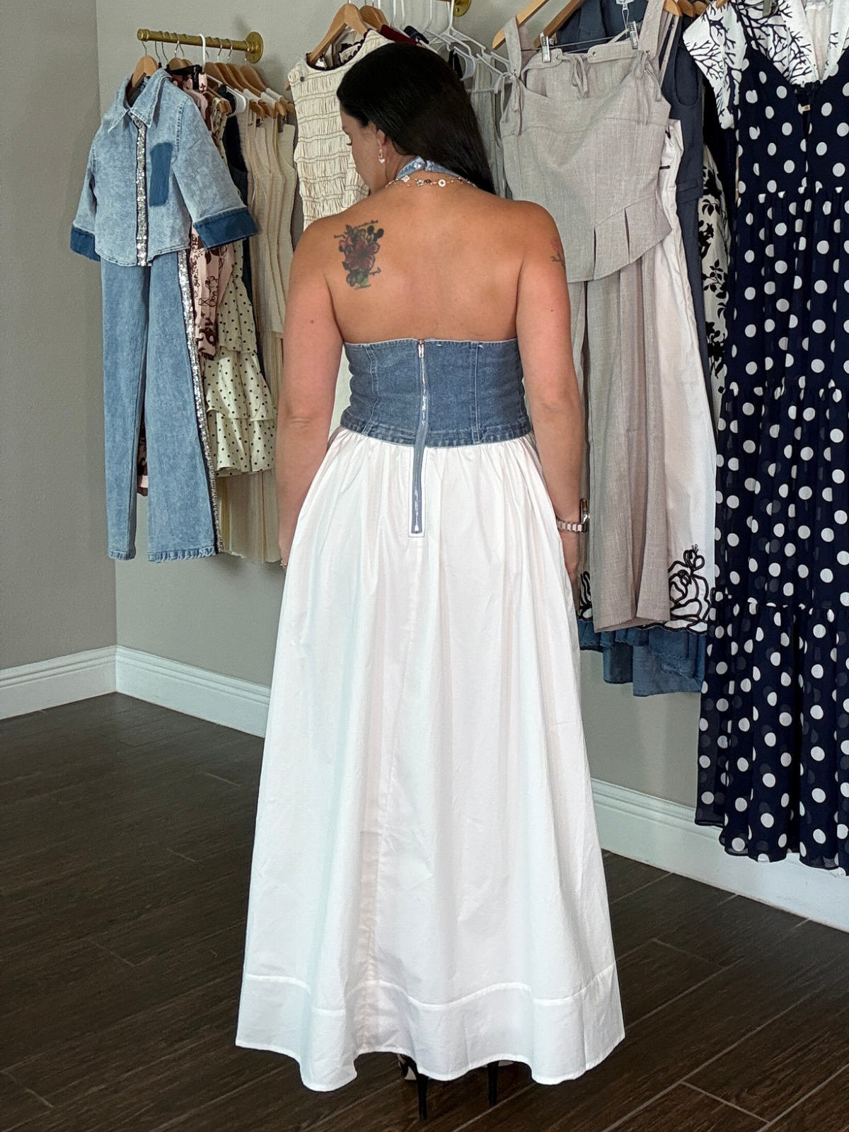 Costa Blanca Midi Dress