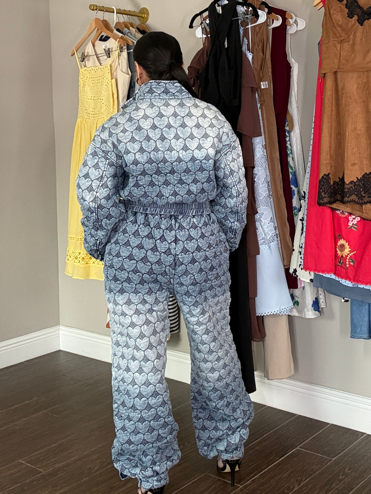 Heartbeat Cozy Denim Pants