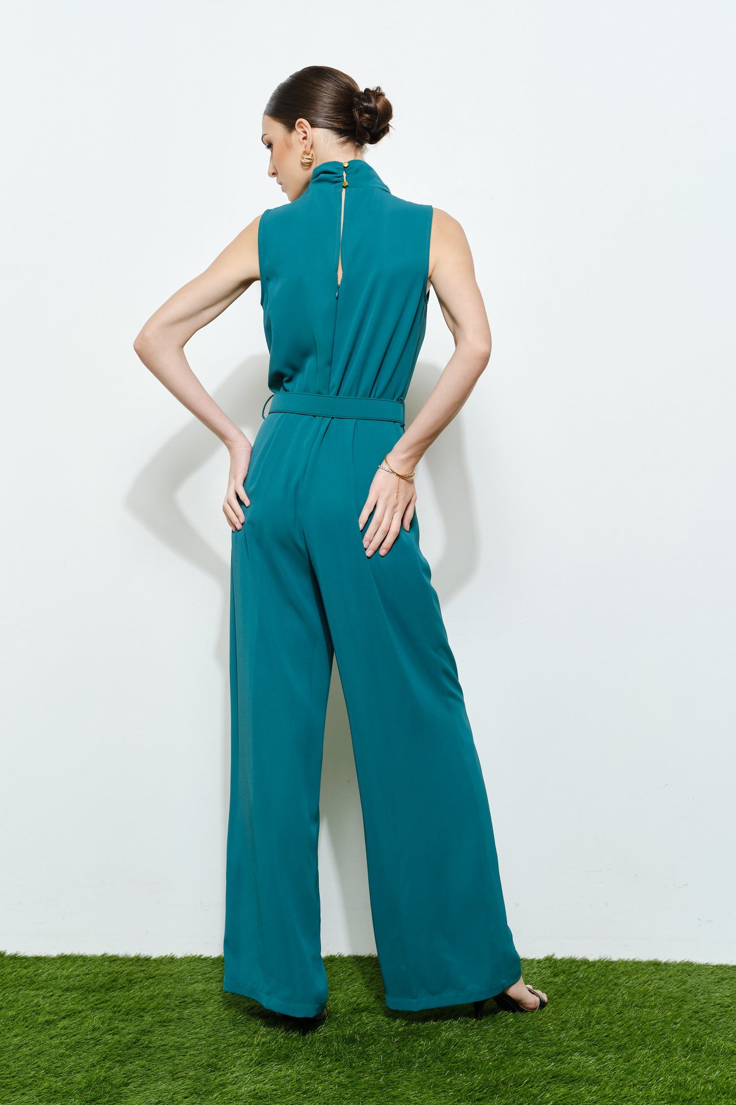 Monaco Teal Jumpsuit (Pre-Orden Septiempre 7 Approx.)