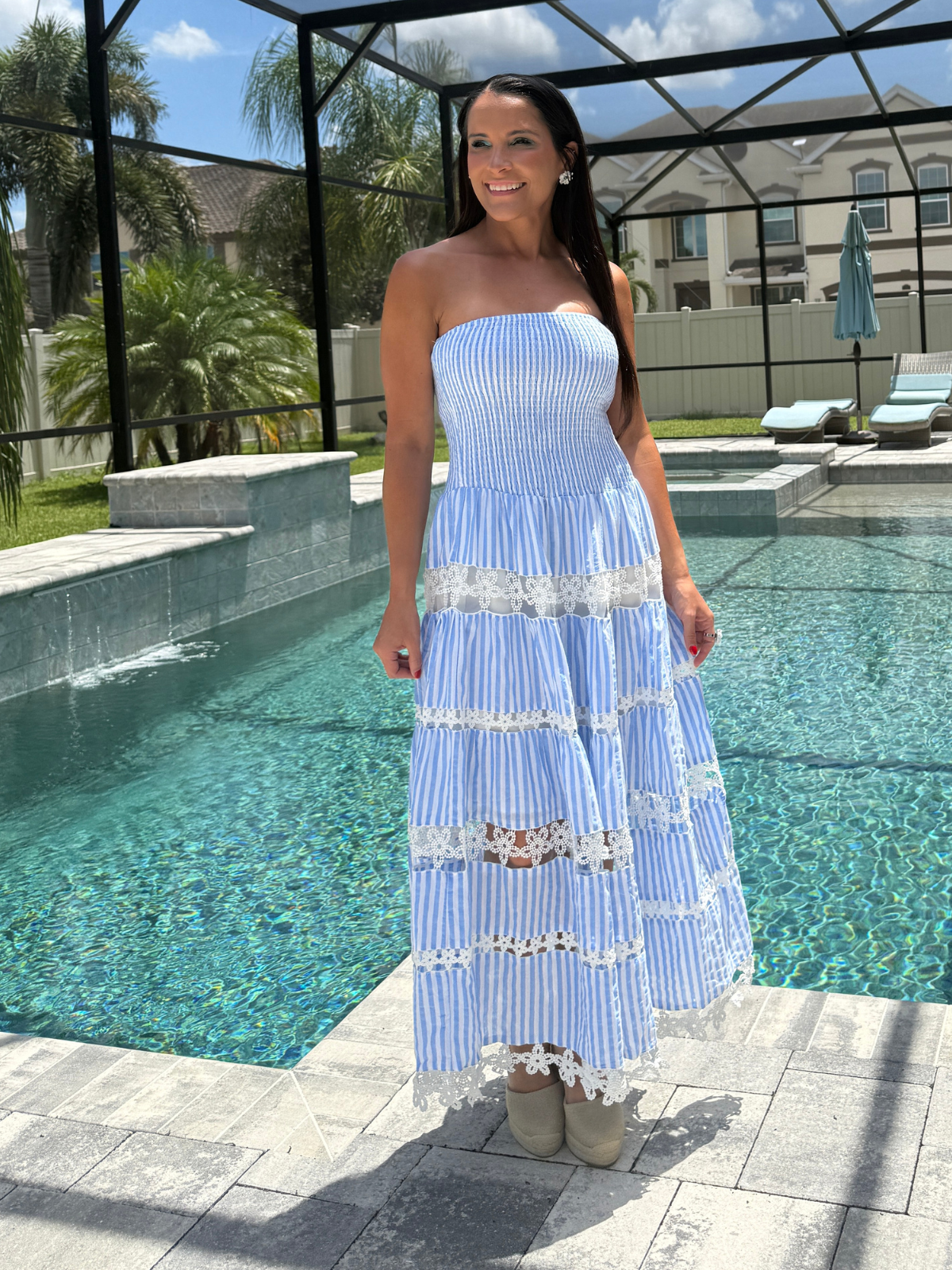 Isla Celeste Dress
