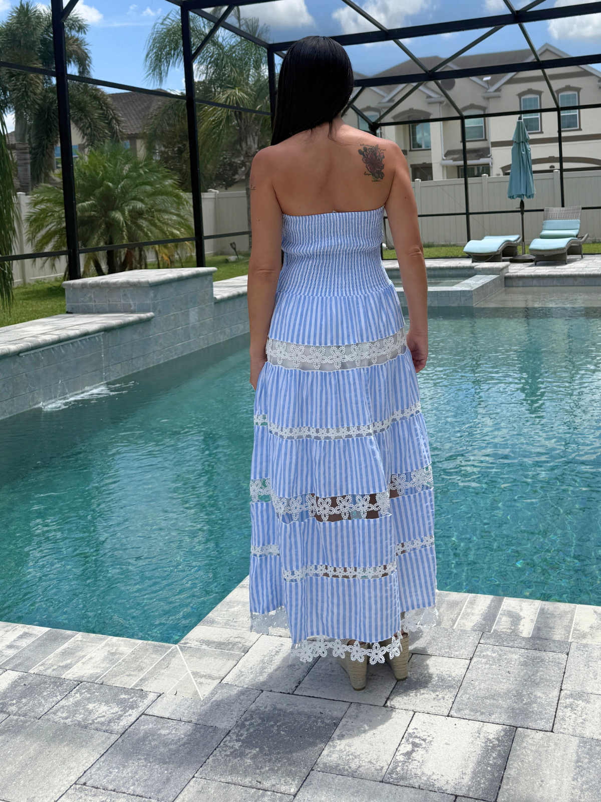 Isla Celeste Dress