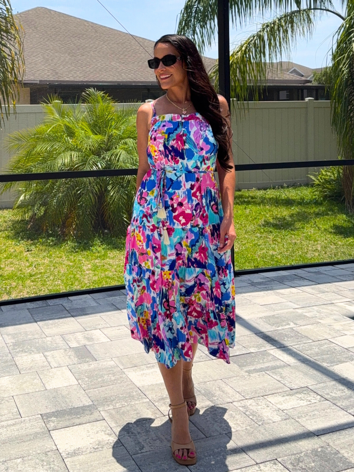 Festival de Colores Midi Dress