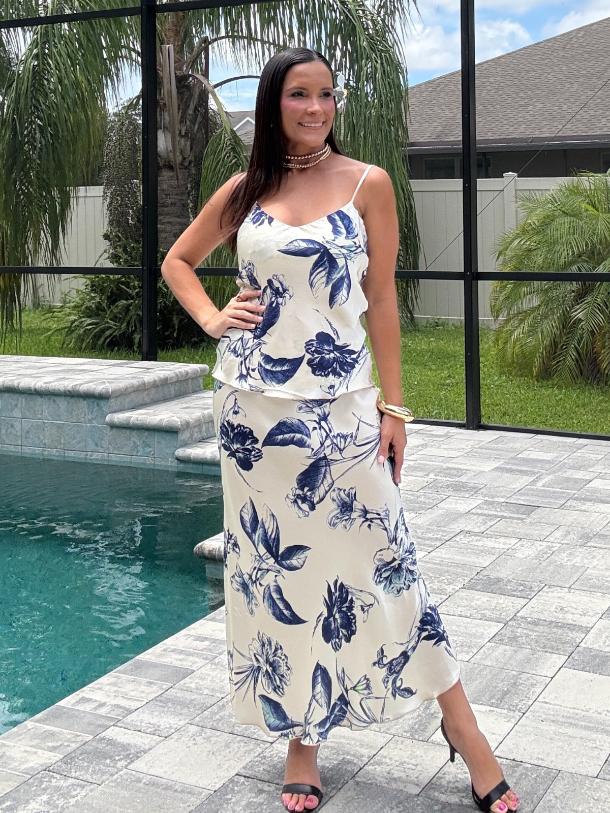 Azul del Jardin Set