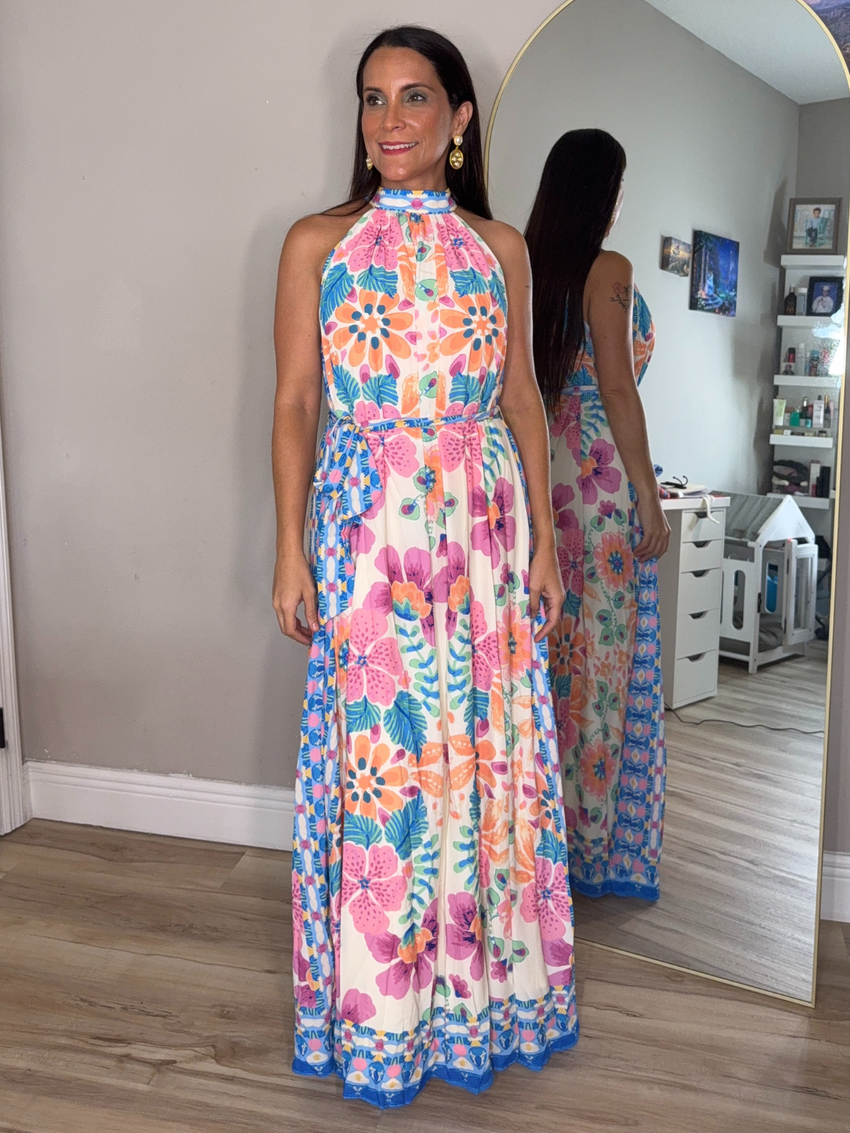Isla Tropical Maxi Dress