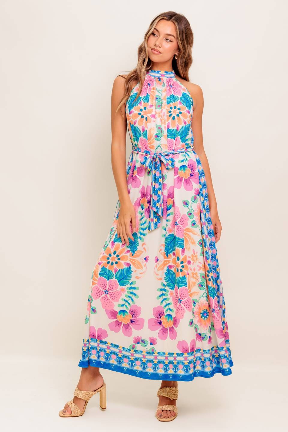 Isla Tropical Maxi Dress