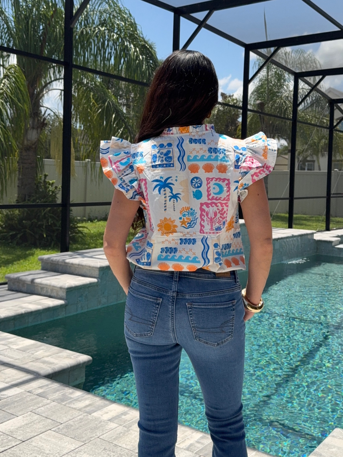 Verano Tropical Blouse