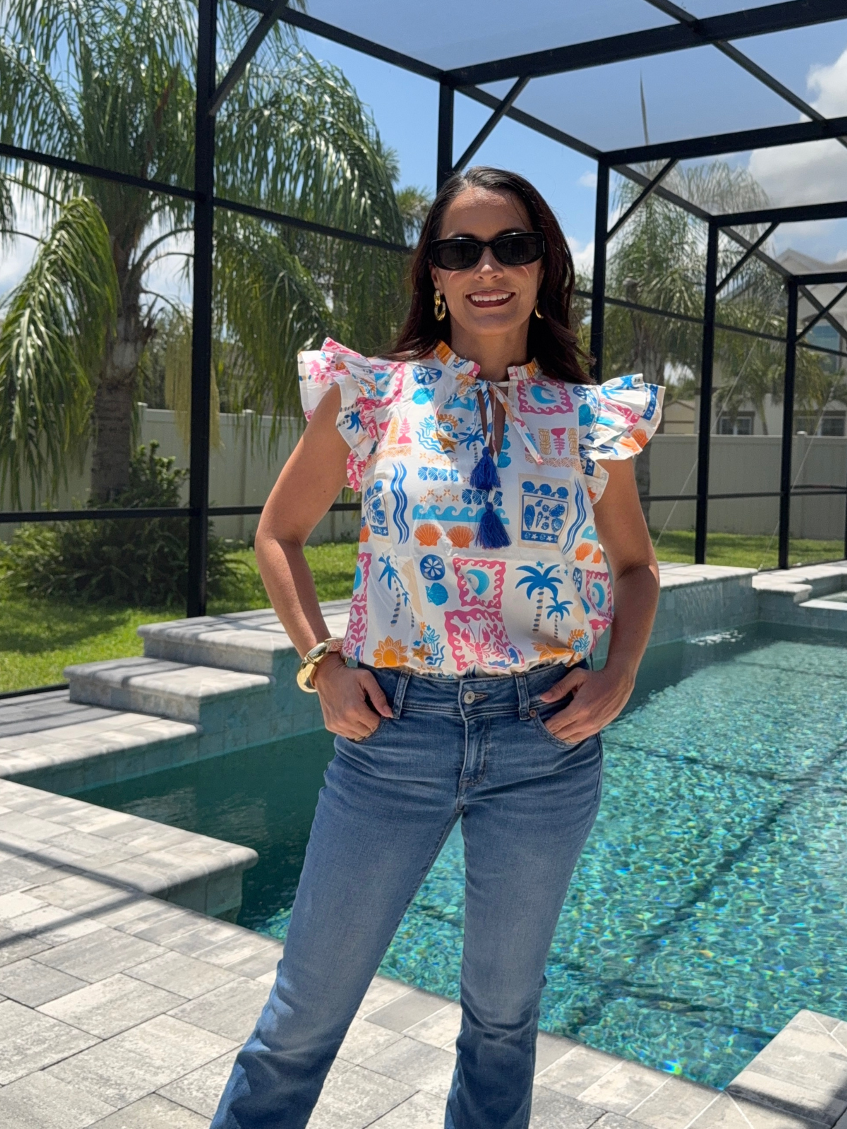 Verano Tropical Blouse