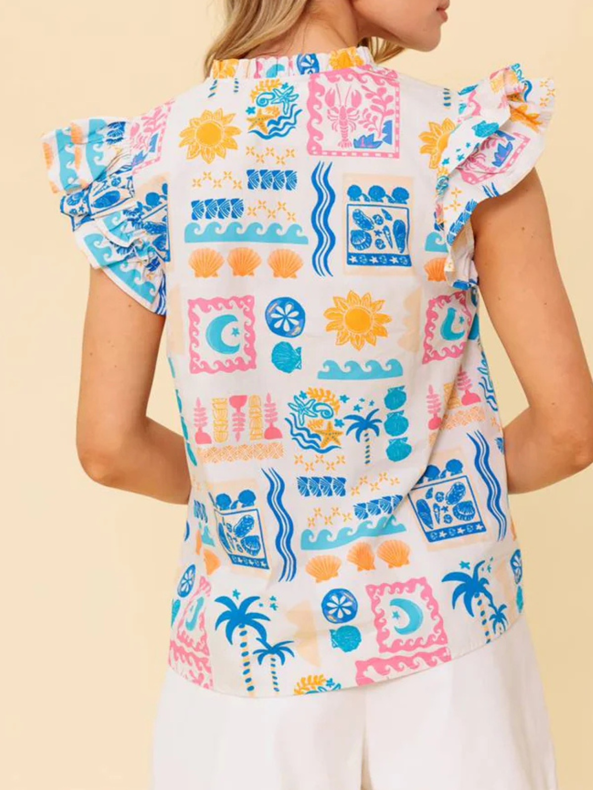 Verano Tropical Blouse