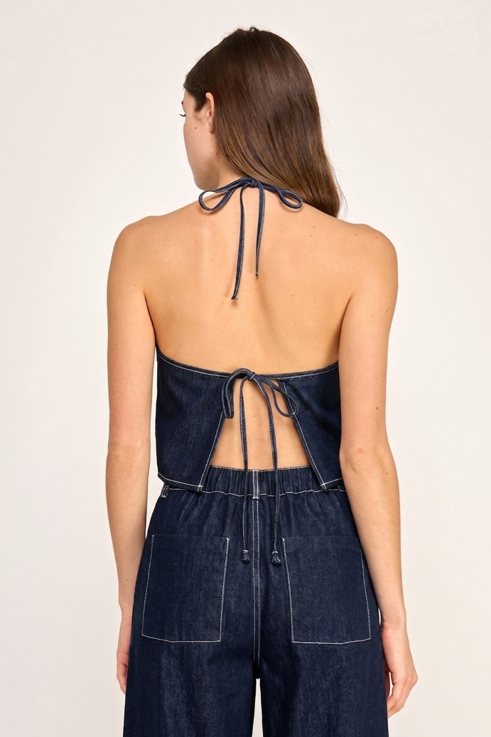 Denim Noches de Capri Set (Pre-Orden Julio 2 Approx.)