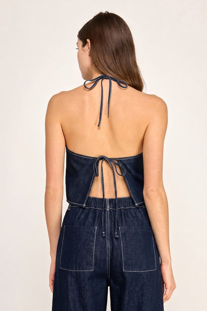 Denim Noches de Capri Set (Pre-Orden Julio 2 Approx.)