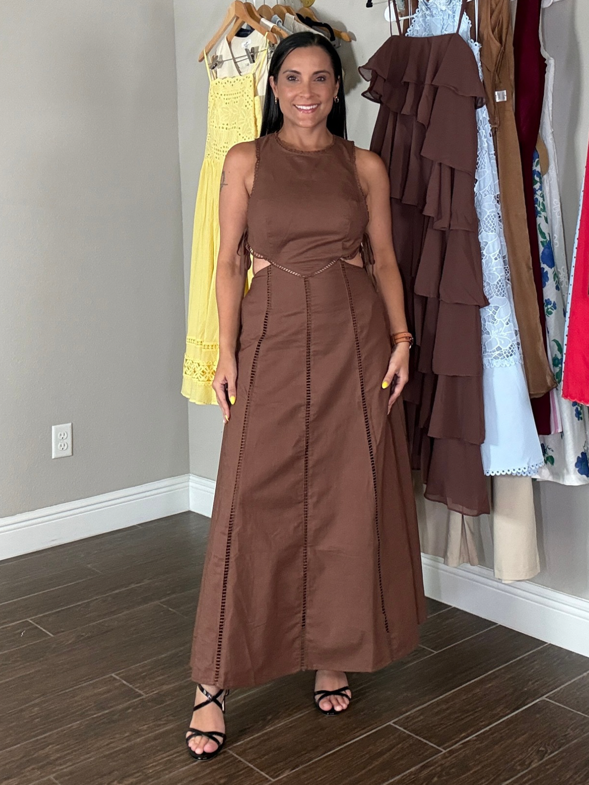 Tierra Morena Midi Dress