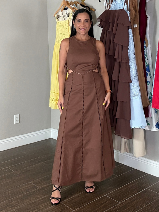 Tierra Morena Midi Dress
