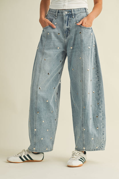 Brillos del Malecón Barrel Jeans (Pre-Orden Junio 19 Approx.)