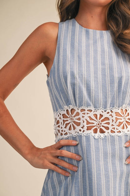 Velo Azul Midi Dress (Pre-Orden Feb. 27 Approx.)