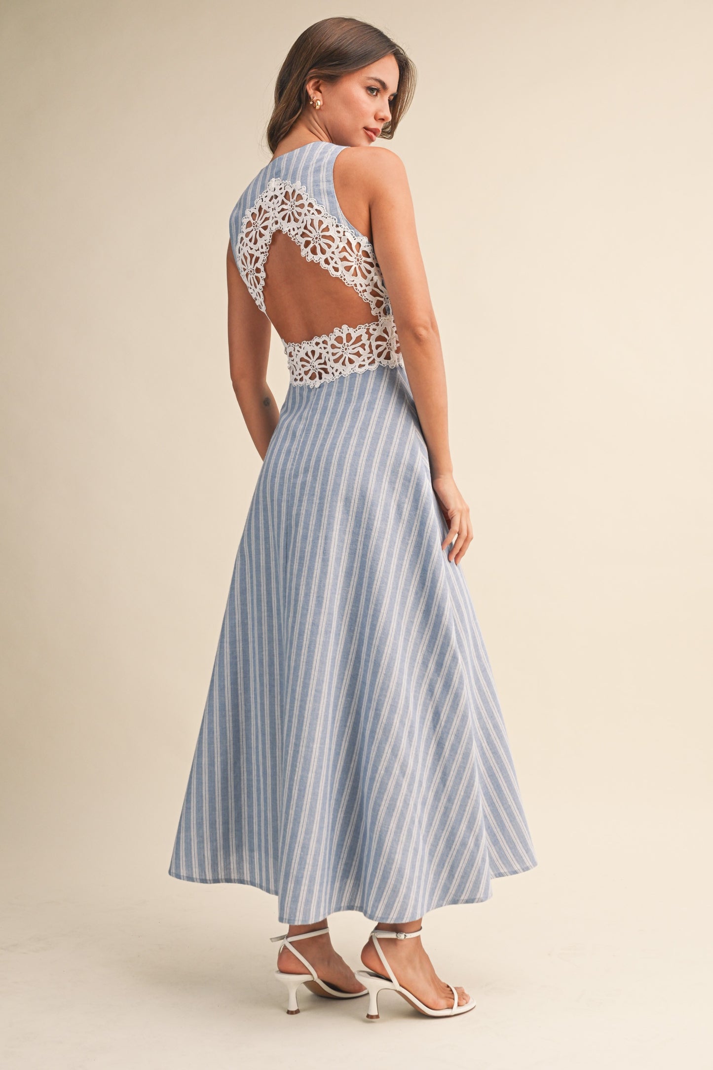 Velo Azul Midi Dress (Pre-Orden Feb. 27 Approx.)