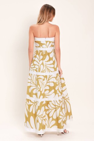 Sol Dorado Maxi Dress (Pre-orden Junio 26 Approx.)