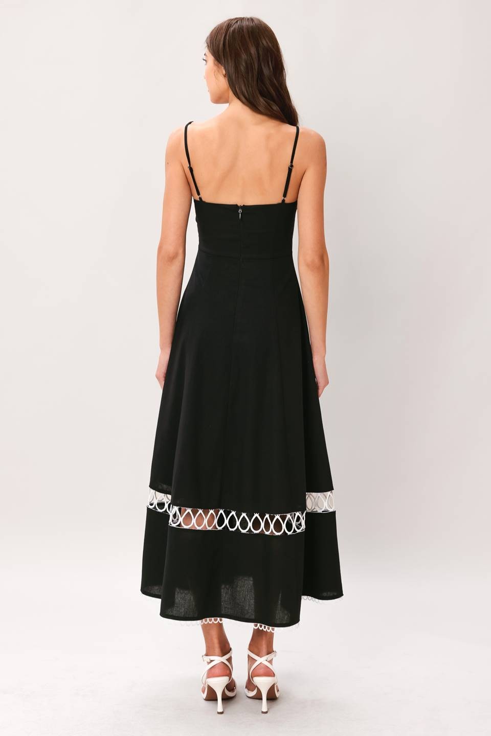 Noche Clásica Midi Dress