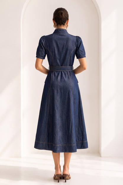 Soho Denim Dress (Pre-Orden Julio 7 Approx.)