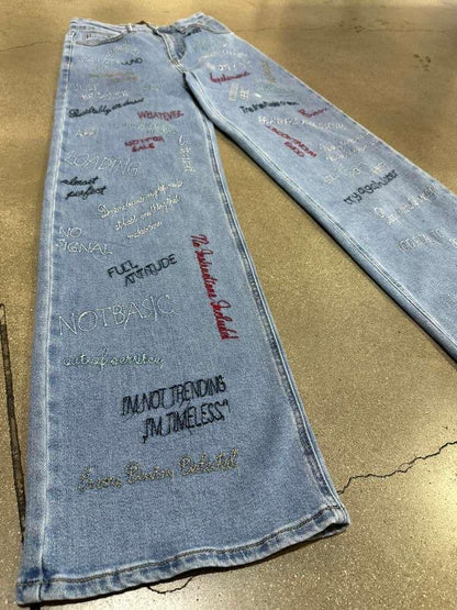Not Basic Wide Leg Jeans ✨