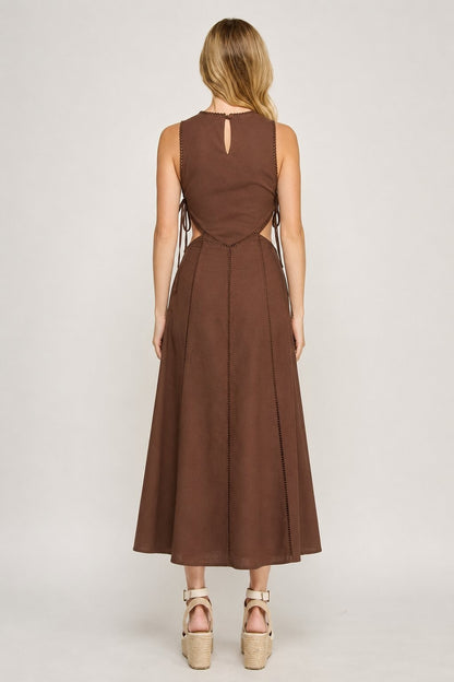 Tierra Morena Midi Dress (Pre-Orden Agosto 20 Approx.)