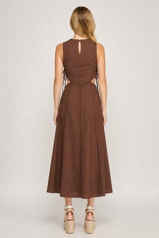 Tierra Morena Midi Dress (Pre-Orden Agosto 20 Approx.)