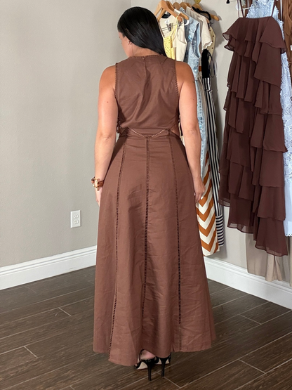 Tierra Morena Midi Dress