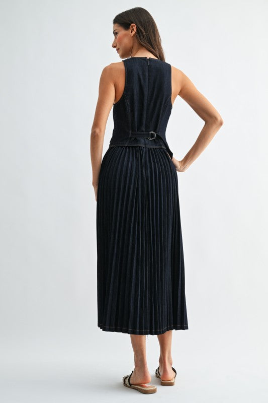 Nocturna Serena Midi Dress (pre-orden Febrero 20 approx.)