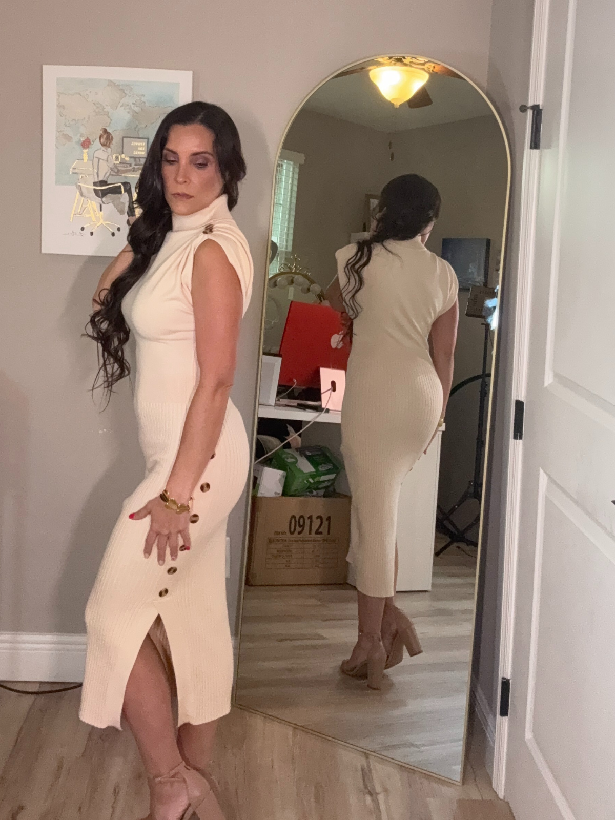 Amanda Midi Dress