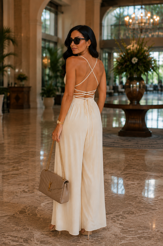 Marfil Breeze Jumpsuit (Pre-Orden Agosto 17 Approx.)
