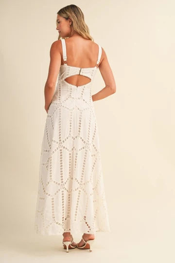 Capri Lace Maxi Dress (Pre-Orden Septiembre 4 Approx.)