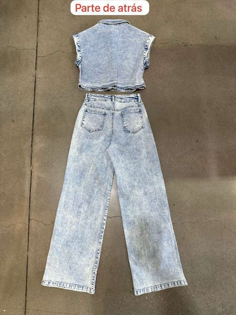 Jardín de Denim Set