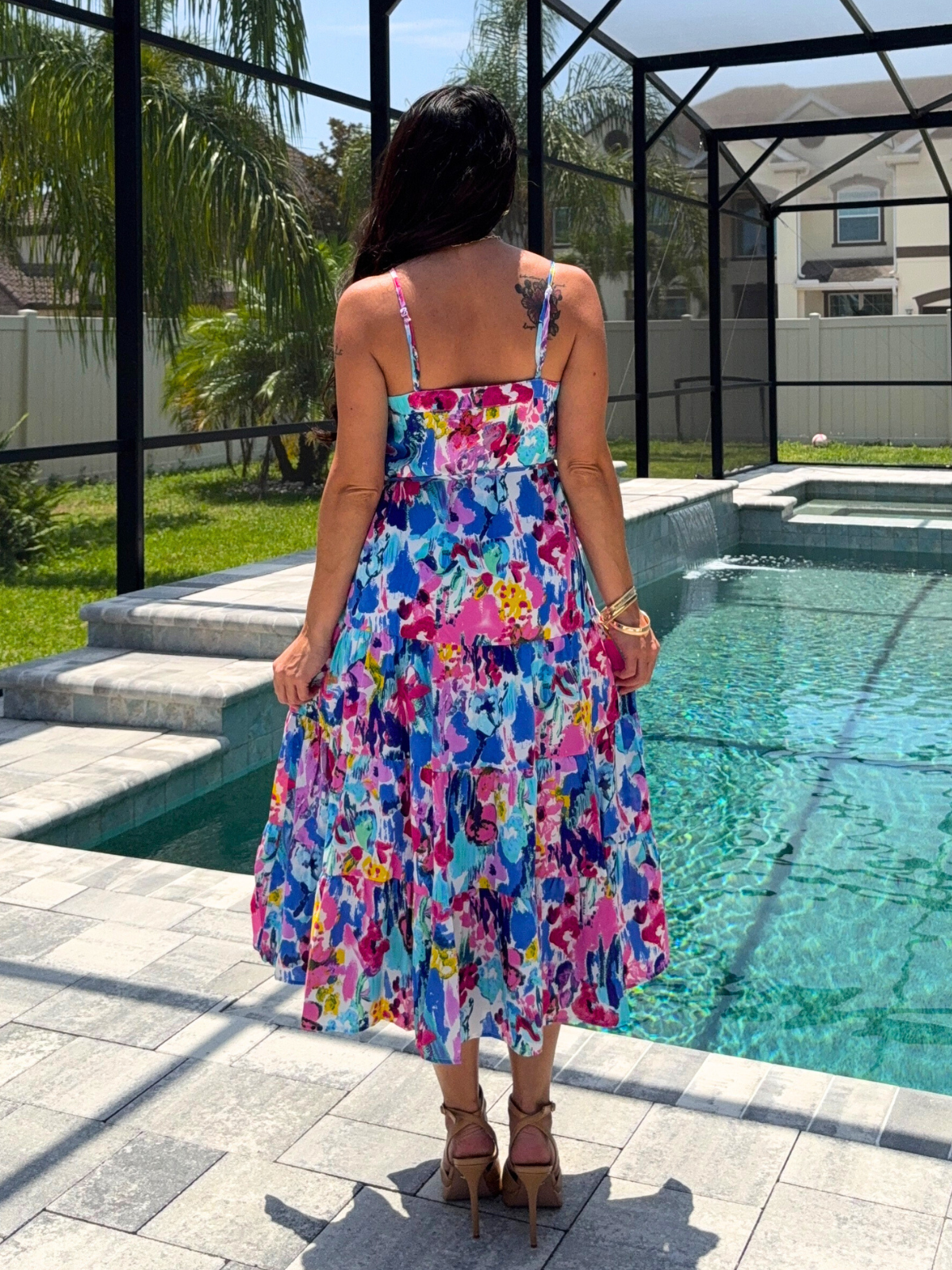 Festival de Colores Midi Dress