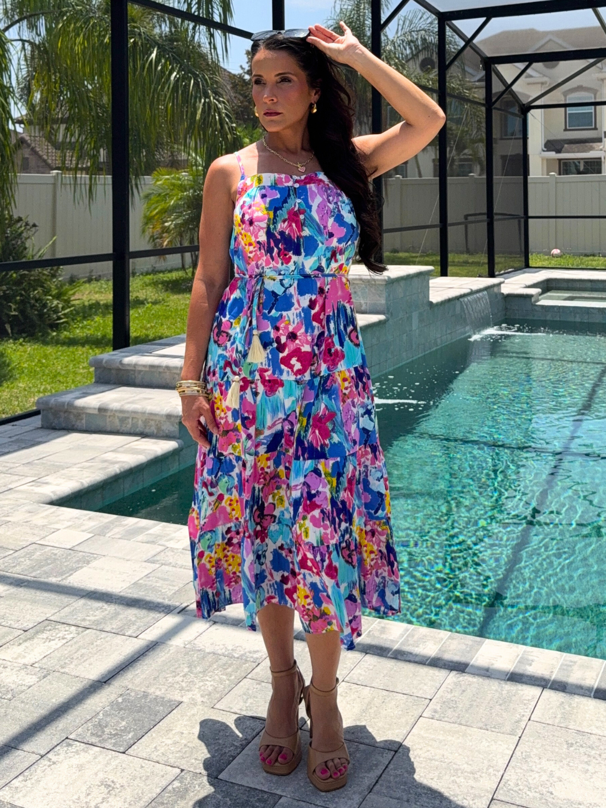 Festival de Colores Midi Dress