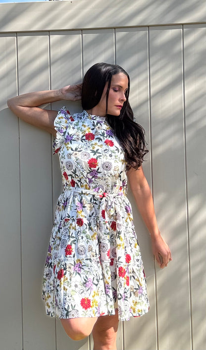 Botanical Beauty Short Dress