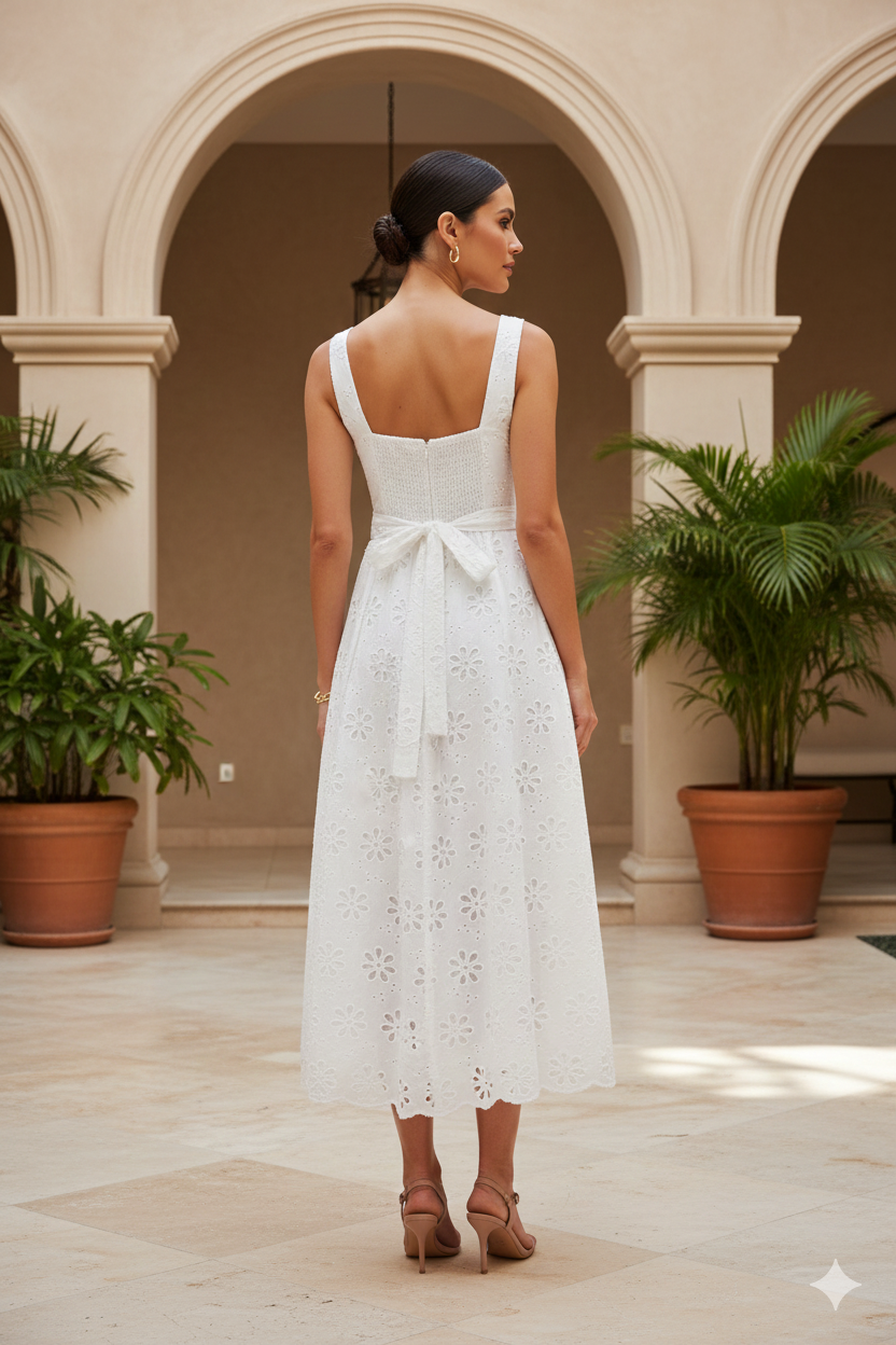 Alba Serena Midi Dress