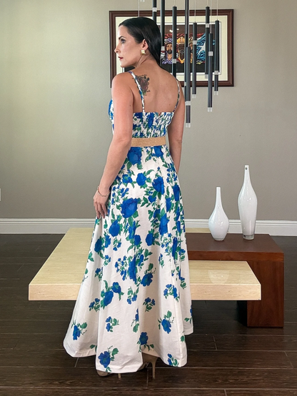 Cielo en Flor Midi Dress