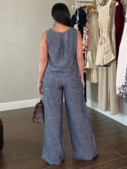 Brisa Urbana Linen Top