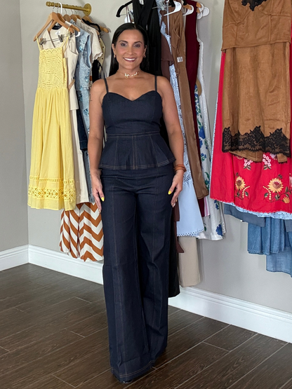 Milano Denim Jumpsuit