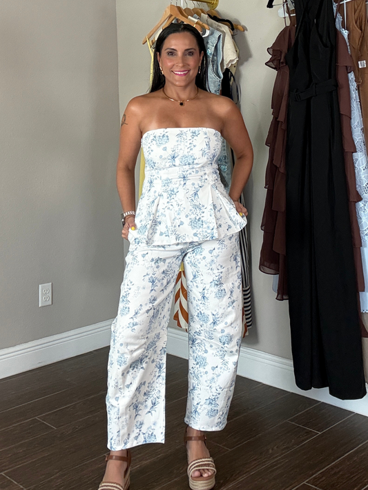 Brisa Floral Barrel Set